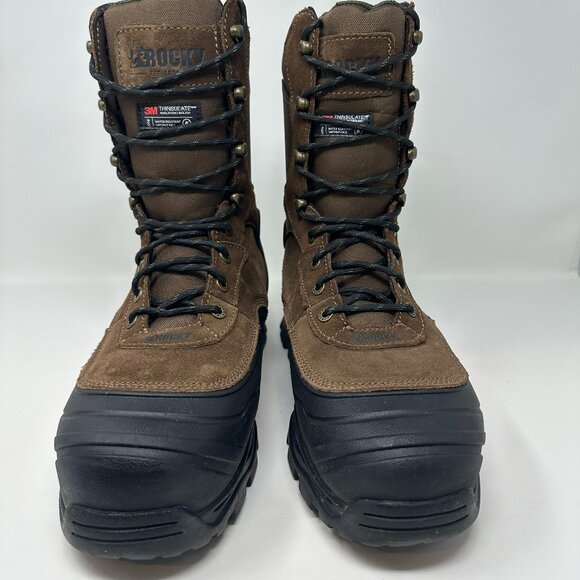 Rocky Men's Multi-Trax 800g Insulated Waterproof Boot RKS0417 Men's 11M - Picture 6 of 16